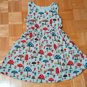 Tulip B Mushroom Fit N Flare dress
